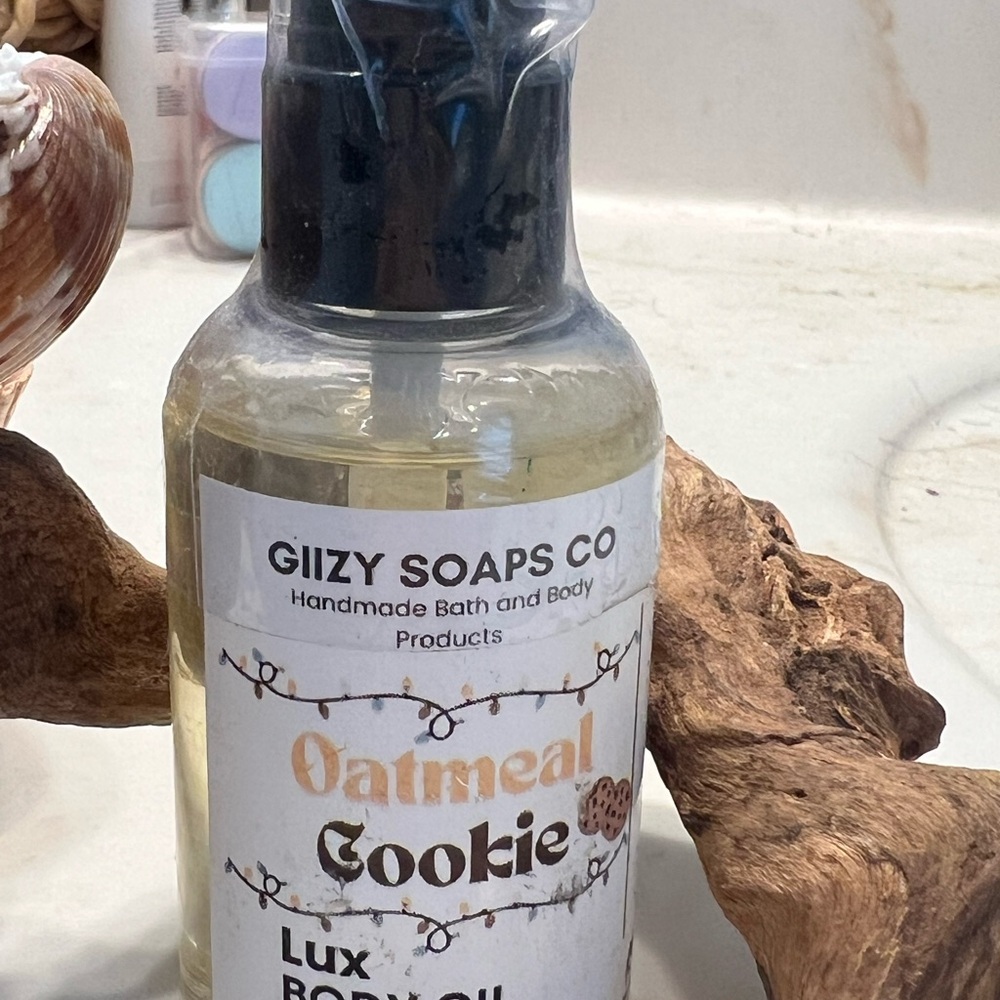 Handmade Oatmeal Cookie Body Oil
